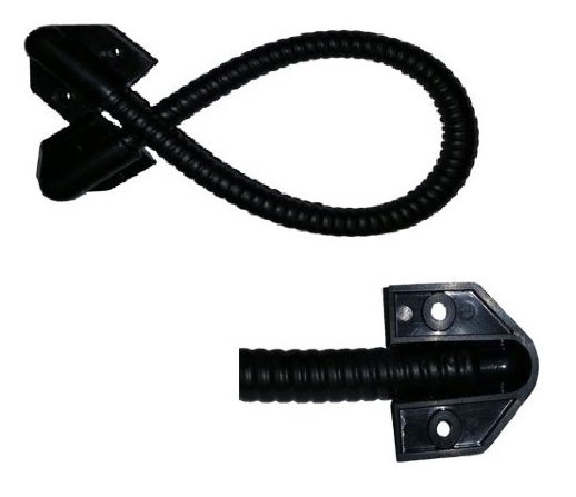 Кабель-канал гибкий для перехода на дверь Техносистемы ГП-(черный)