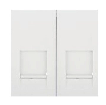 Накладка для розетки 45х22,5мм, белая, LK45 (853104)