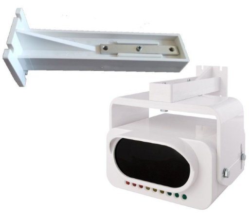 Кронштейн настенный (1 шт) для ИПДЛ-52 и ИПДЛ-52М ИВС-Сигналспецавтоматика Кронштейн настенный для ИПДЛ-52/52М