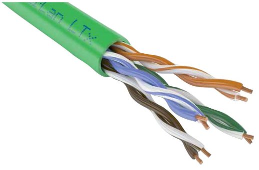 Кабель «витая пара» (LAN) для структурированных систем связи Паритет ParLan U/UTP Cat5e PVCLS нг(A)-LSLTx 2х2х0,52