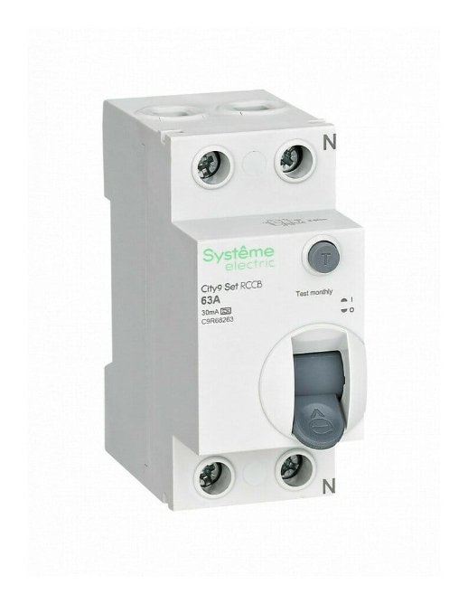 City9 Set 63А 2P 30мА A 230В (C9R68263)