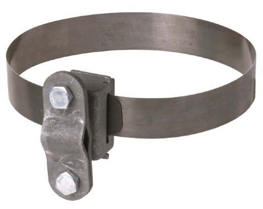 Держатель хомут Ø10-200мм нержавеющая сталь, для прута Ø6-10мм TDM (SQ2402-3187)