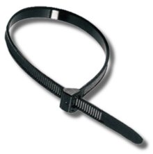 Хомут-стяжка кабельная нейлоновая 60x2,5 мм, черная (уп 100 шт) (07-0061)