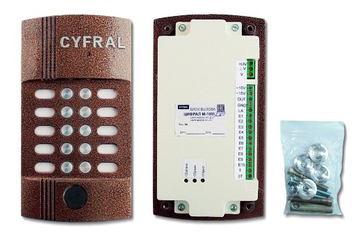 Вызывная панель цветная Цифрал Цифрал М-10М/PVC