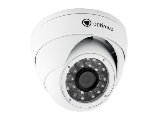Видеокамера мультиформатная купольная Optimus AHD-H042.1(3.6)_V.2
