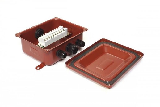 Коробка соединительная ЗЭТА КС-10 У2 IP54 пластиковый ввод (zeta30328)