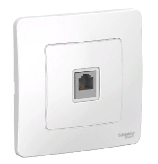 Розетка телефонная RJ11 BLANCA, белый (BLNIS011001)