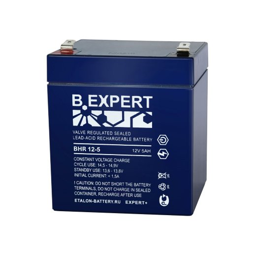 Аккумулятор герметичный свинцово-кислотный ETALON ETALON B.EXPERT BHR 12-5