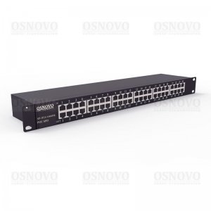 Устройство грозозащиты цепей Ethernet OSNOVO SP-IP24/1000PR