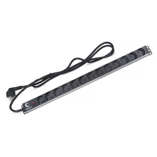 Блок розеток 19" CABEUS PDU-13P-F-2EU (7294c)