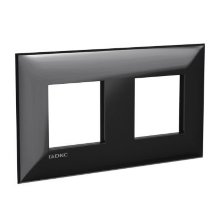 Рамка ARTLEBEDEV черный квадрат Avanti 4 модуля (4402904)