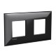 Рамка ДКС Рамка ARTLEBEDEV черный квадрат Avanti 4 модуля (4402904)