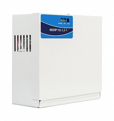 Источник вторичного электропитания резервированный Рубеж ИВЭПР 112-1,2-1 исп.ВО (К3)