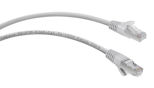 Патч-корд медный CABEUS PC-FTP-RJ45-Cat.5e-0.5m-LSZH (8869c)