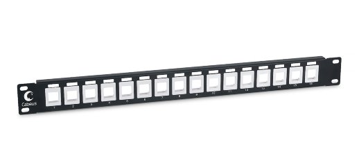 Модульная патч-панель 19", 16 пор. CABEUS PLB-16 (7950c)