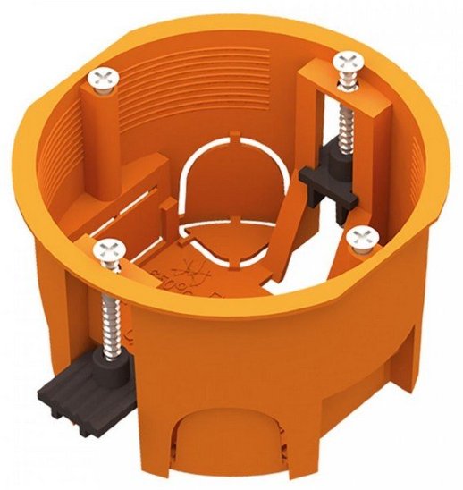 Коробка установочная ГСК 68х45 стойкая к горению (80-0600-2С)