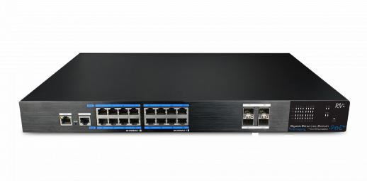 Коммутатор с питанием по PoE RVi RVi-2NSM16G-4S