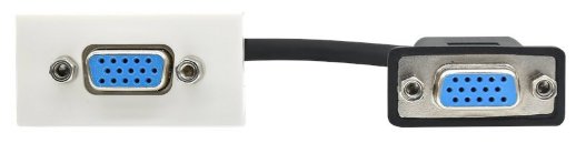 Розетка VGA M/M PRIMER РКМ-20-20-П белый IEK (PR-KK40D-RV-0-2-K01)