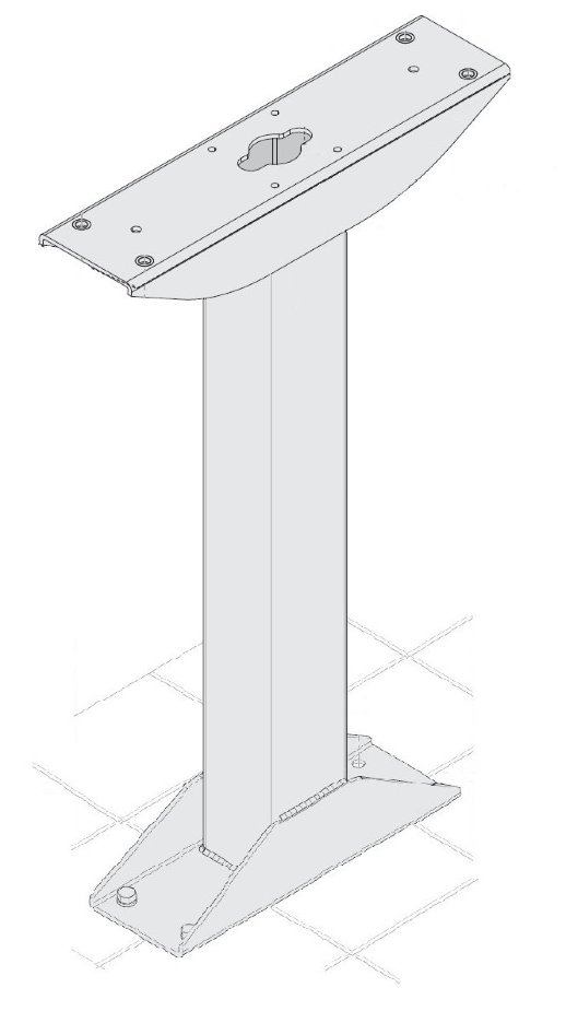 Стойка турникета CAME CAME 001PSMMA-D