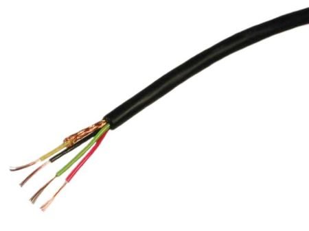 Кабель комбинированный для систем охранного телевидения Паритет ШВЭП 4х0,12