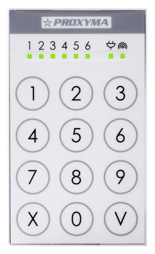 Клавиатура сенсорная Проксима TK-306-W (белый)