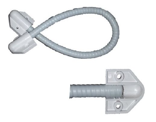 Кабель-канал гибкий для перехода на дверь Техносистемы ГП-(белый)