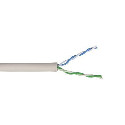 Кабель симметричный (витая пара) ITK U/UTP 2x2х24AWG кат.5E solid PVC (LC1-C5E02-121)