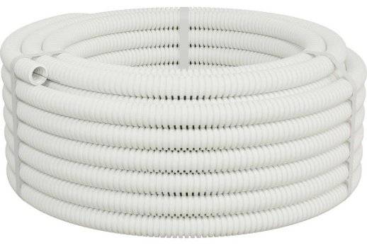 Труба ПП HFFR тяжелая D50, белая (61150HFR-W)