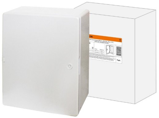 Бокс пластиковый антивандальный TDM ЕLECTRIC ЩМП-0-2, ABS, IP65, 350x250x150