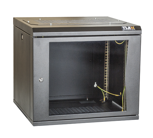 Настенный шкаф TLK 19", 12U TLK TWI-126060-R-G-BK