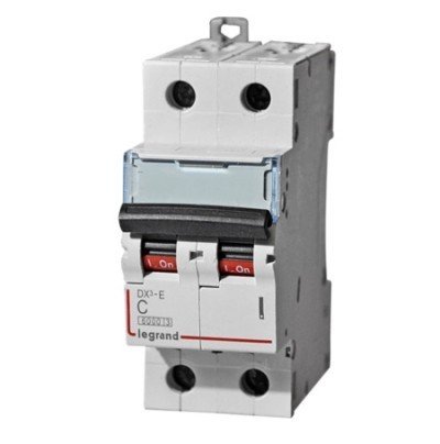 Автоматический выключатель LegranD Автоматический выключатель DX3-E C40 2П 6000/6kA (407281)