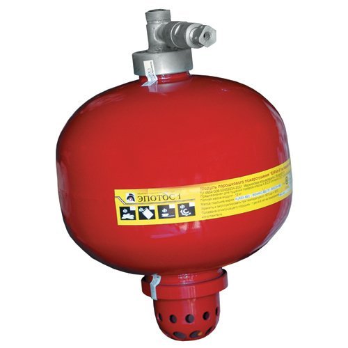 Модуль порошкового пожаротушения взрывозащищенный Эпотос МПП-8Н 1ExdllBT4 х (Буран-8Н взр.)