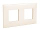 Рамка ДКС Рамка ARTLEBEDEV Ванильная дымка Avanti 4 модуля (4405904)