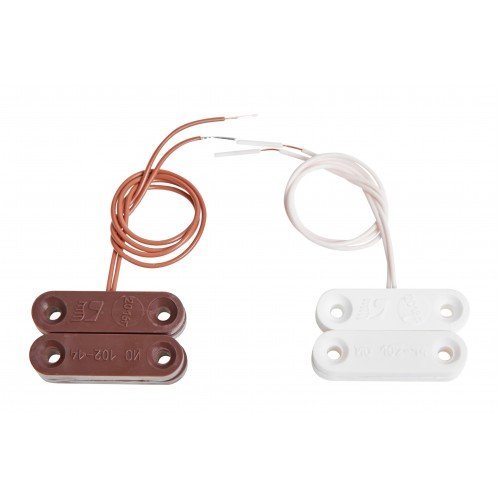 Извещатель охранный точечный магнитоконтактный КомплектСтройСервис ИО 102-14 коричневый (СМК-14)