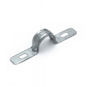 Скоба металлическая двухлапковая усиленная противопожарная СМДУ d16-17 мм (100 шт) (PR13.02412)