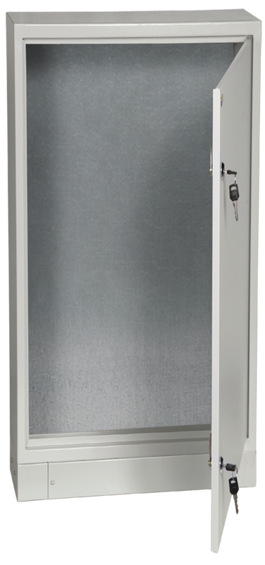 Шкаф металлический с монтажной платой IEK ЩМП-6.6.1-0 36 УХЛ3 IP31, 600x600x150 (YKM40-661-31)