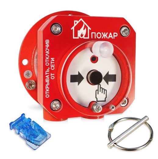 Извещатель пожарный ручной взрывозащищенный адресный Болид С2000-Спектрон-512-Exd-Н-ИПР-B