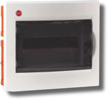 Щиток встраиваемый ДКС Щиток встраиваемый с дверцей 12 модулей IP41 белый (81512)