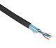 Кабель «витая пара» (LAN) для структурированных систем связи Hyperline FUTP4-C5E-P26-IN-PVC-BK-100