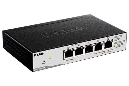 Коммутатор с PoE D-Link DGS-1100-05PD