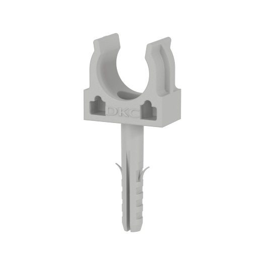 Держатель с защелкой и дюбелем ДКС Держатель с защелкой и дюбелем D=32 (50шт) (51332)