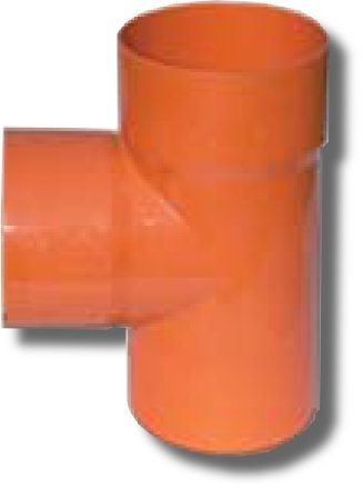 Тройник для двустенных труб ДКС Тройник для двустенных труб, 90°, D=160 (020160)