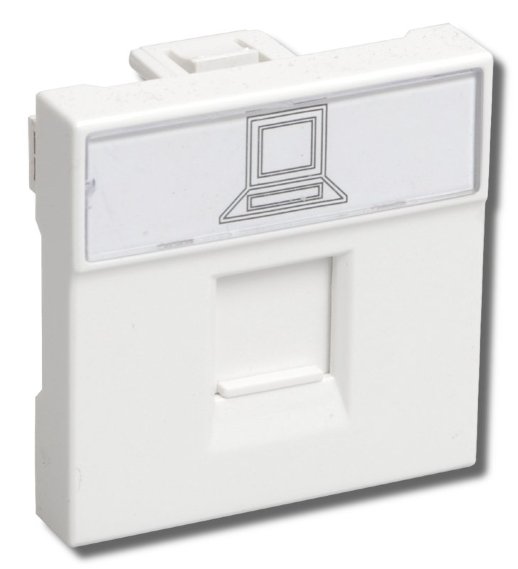 Розетка информационная 2 модуля "ПРАЙМЕР" IEK РКИ-20-00-П RJ-45 UTP белая (CKK-40D-RI2-K01)