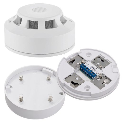 Извещатель пожарный дымовой оптико-электронный точечный ИВС-Сигналспецавтоматика ИП 212-44 с МС-01