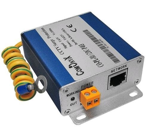 Устройство грозозащиты линии Ethernet и PoE ComOnyx CO-PL-B1/12DC-P403