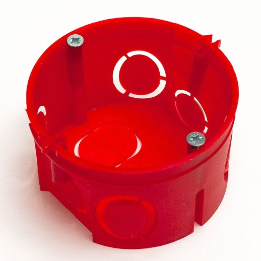 Коробка установочная Промрукав Коробка установочная без соединителя 64х40 с саморезами (80-0501С)