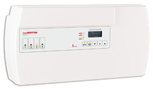 Прибор приемно-контрольный охранно-пожарный cо встроенным SMS модулем Магистраль Гранд МАГИСТР 4Арс SMS2 SMA (версия 2)