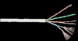 U/UTP 4pair, Cat5e, Patch, In, нг(А)-HF (NMC 1100C-GY)