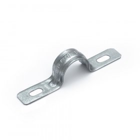 Скоба металлическая двухлапковая усиленная противопожарная СМДУ d19-20 мм (100 шт) (PR13.02413)