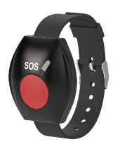 Тревожный браслет радиоканальный BRC-L 868 МГц чёрный